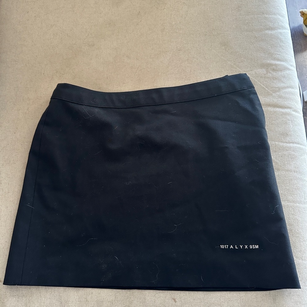 1017 ALYX 9SM Black Mini Skirt